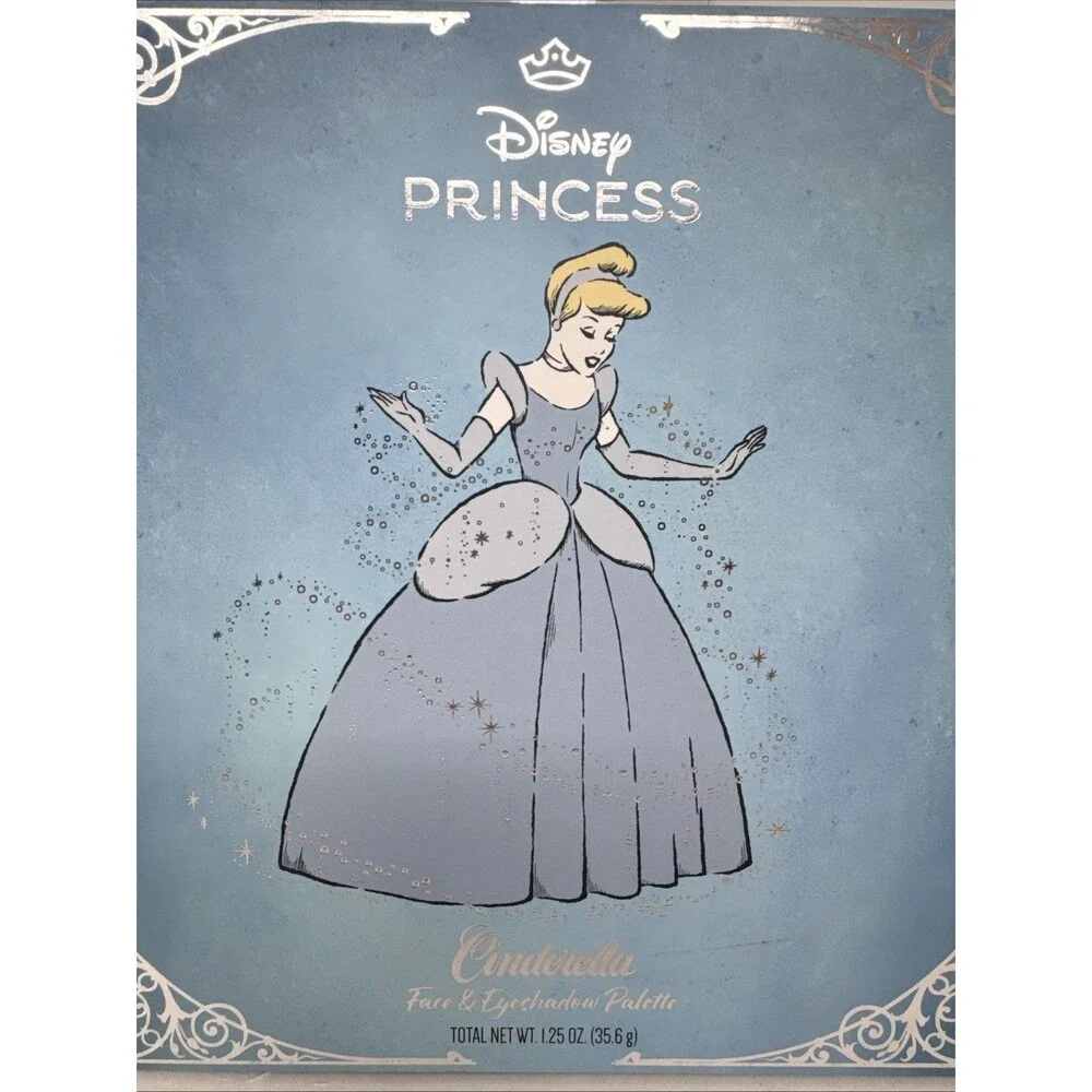 New Disney Princess - CINDERELLA  - 22 Color Face &Eyeshadow Palette - Full Size